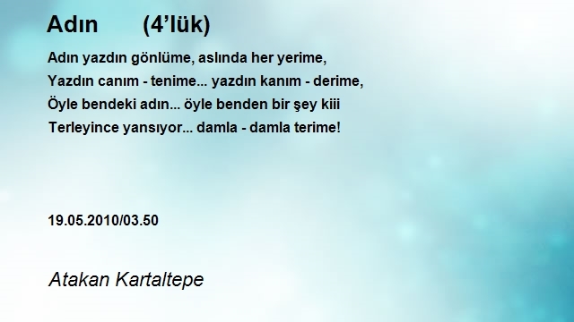 Atakan Kartaltepe