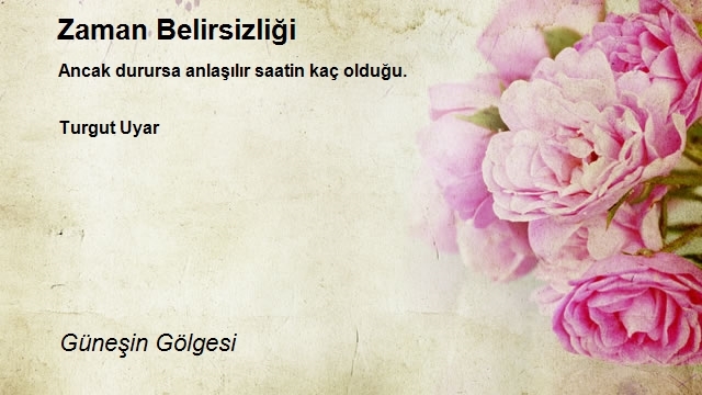 Güneşin Gölgesi