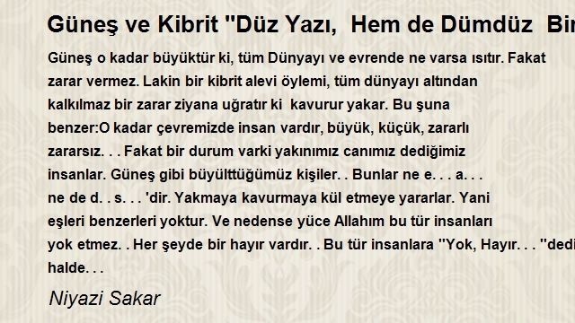 Niyazi Sakar