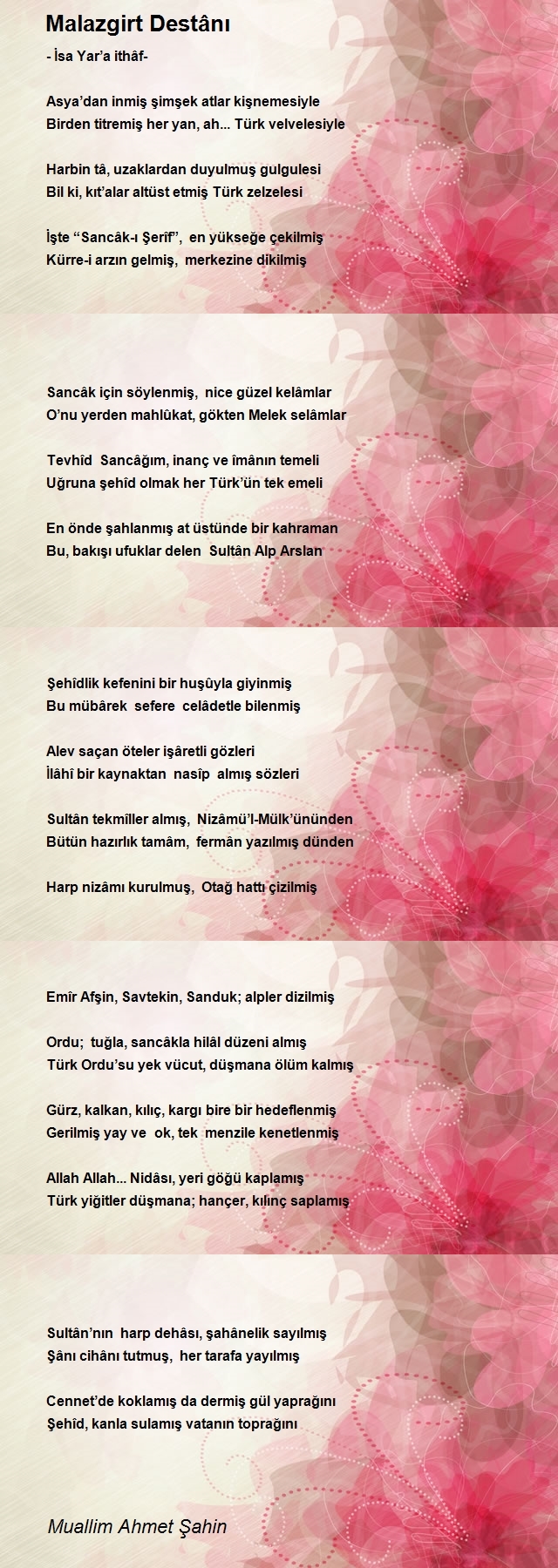Muallim Ahmet Şahin