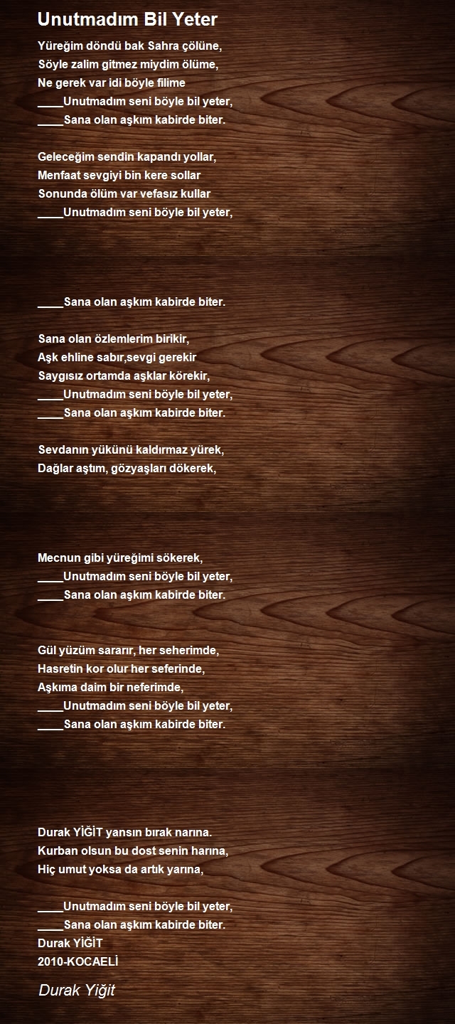 Durak Yiğit