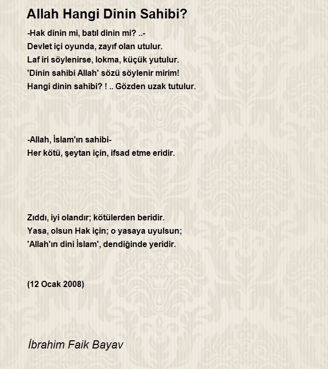 İbrahim Faik Bayav