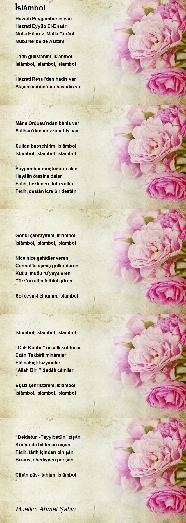 Muallim Ahmet Şahin