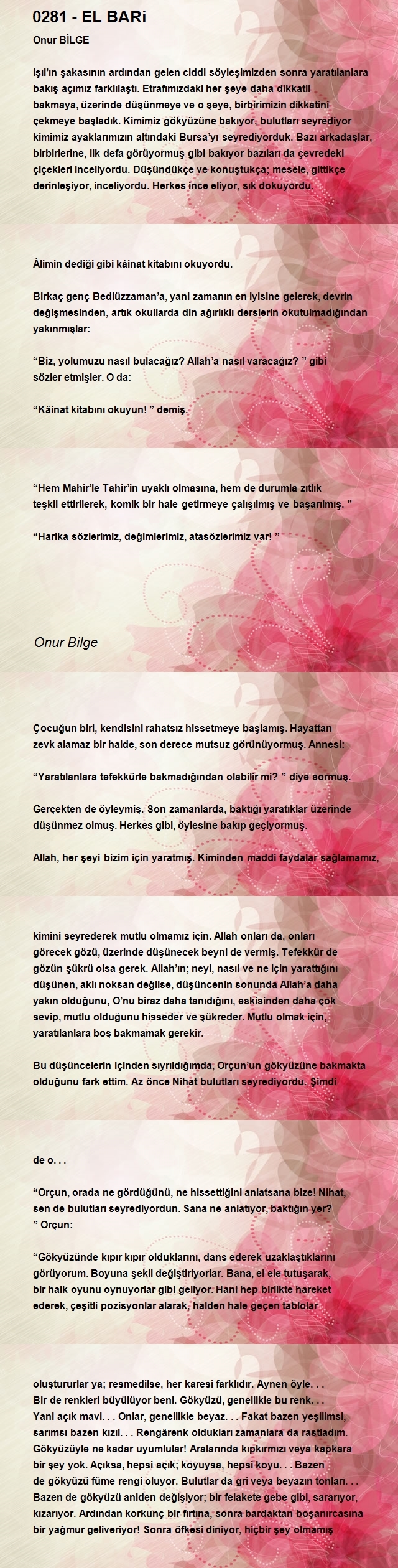 Onur Bilge