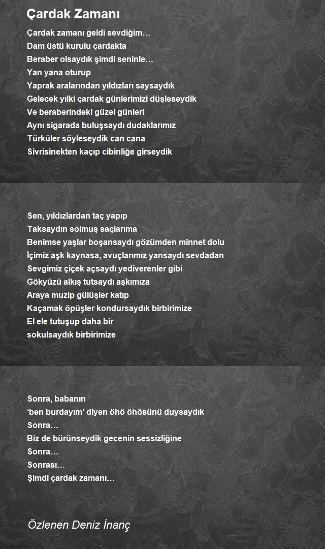 Özlenen Deniz İnanç
