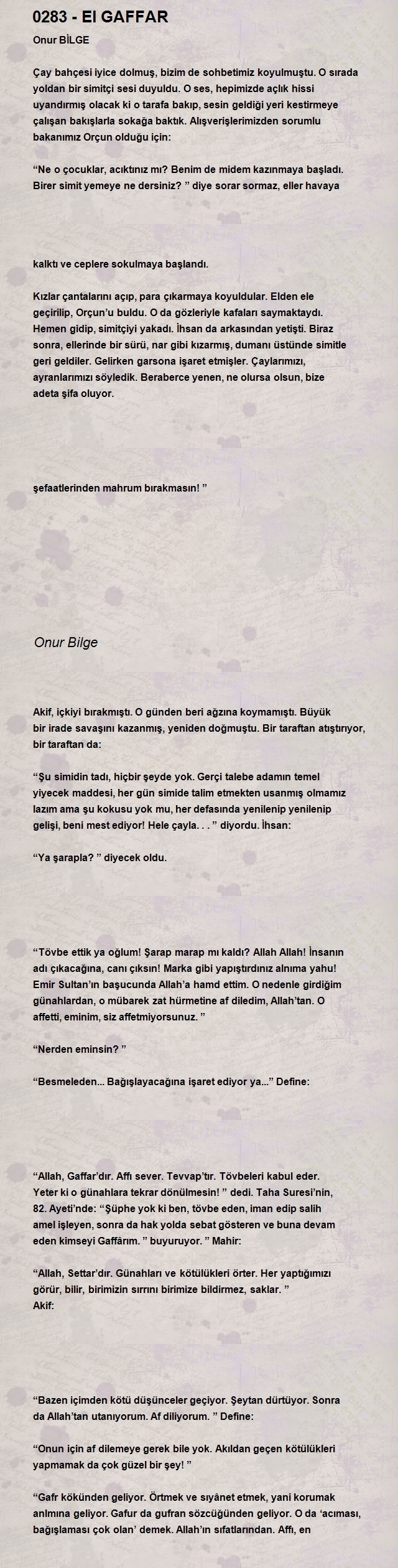 Onur Bilge