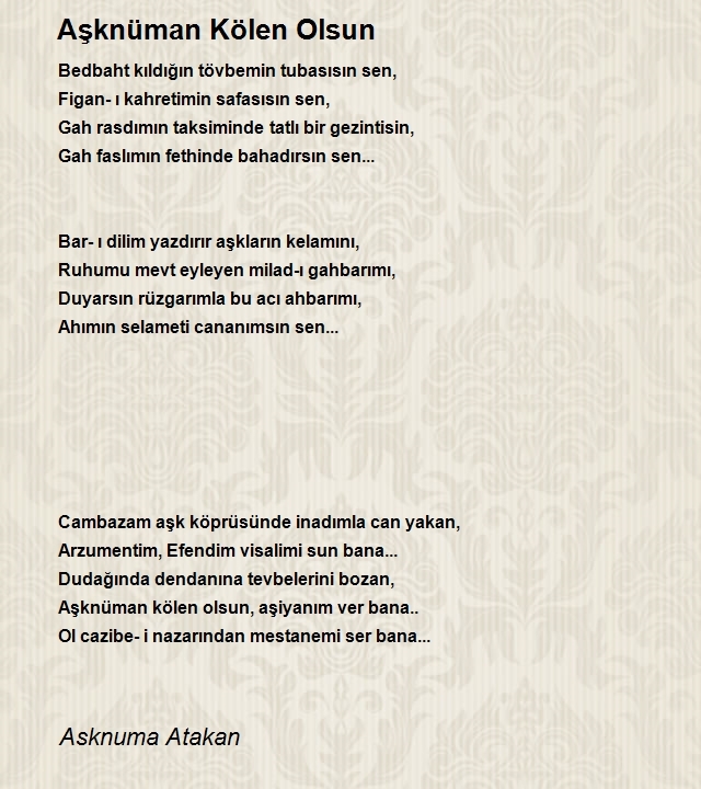 Aşknüma Atakan