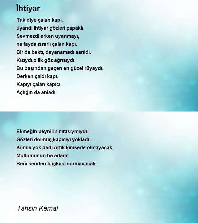Tahsin Kemal