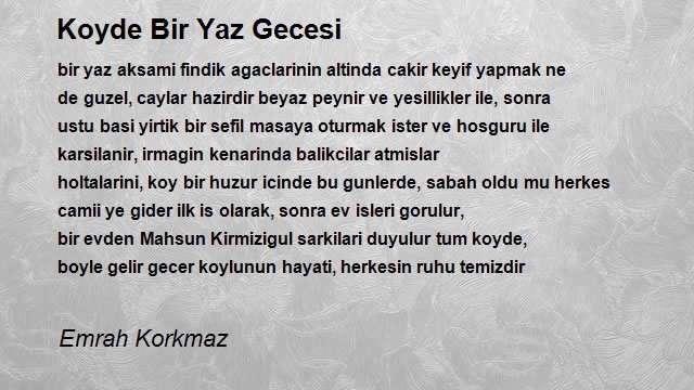 Emrah Korkmaz