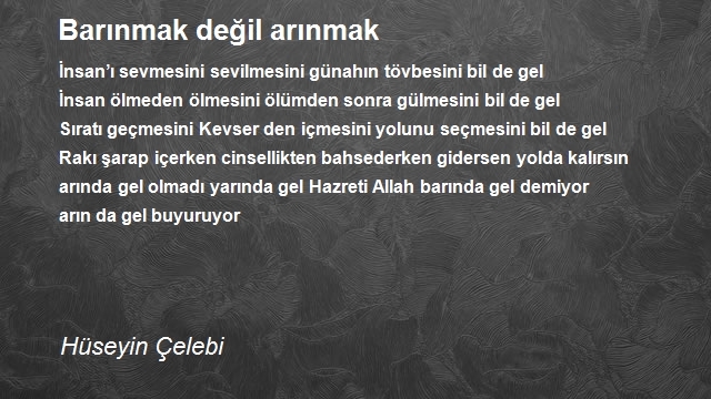Hüseyin Çelebi