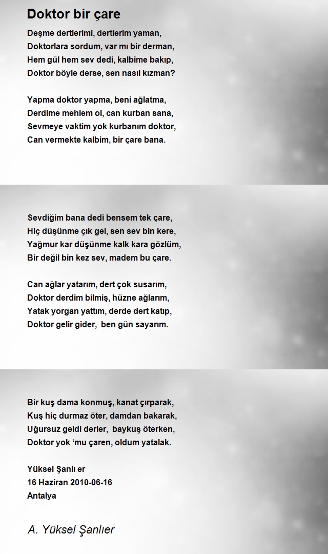 A. Yüksel Şanlıer