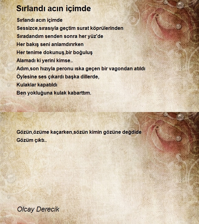 Olcay Derecik
