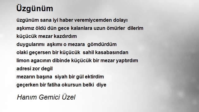Hanım Gemici Üzel