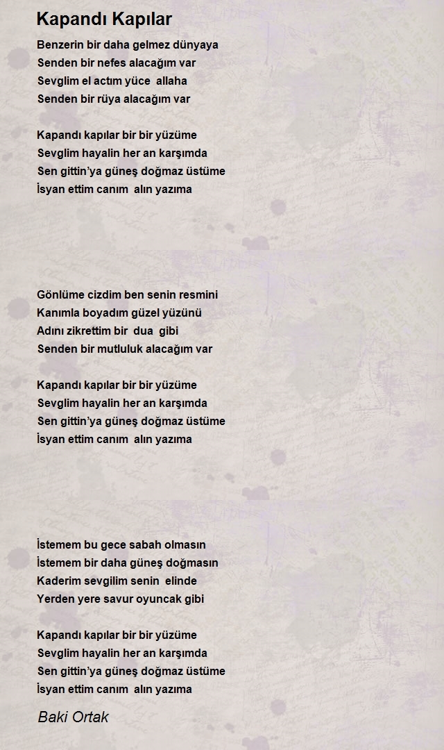Baki Ortak