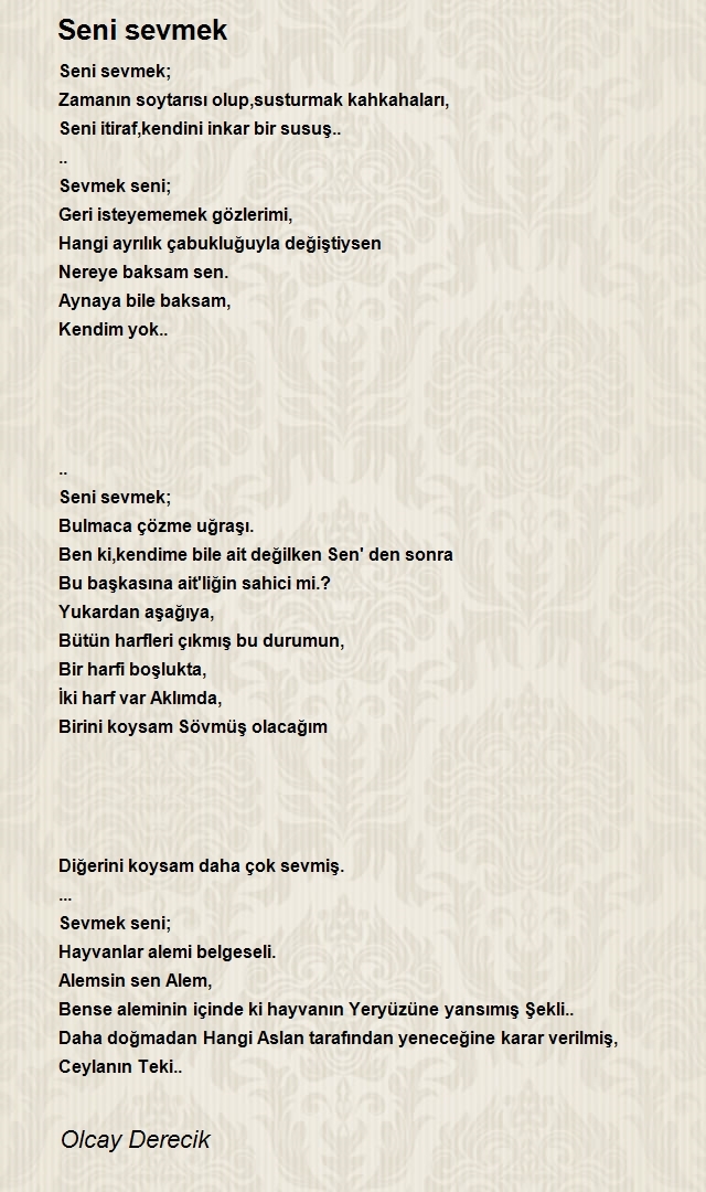 Olcay Derecik