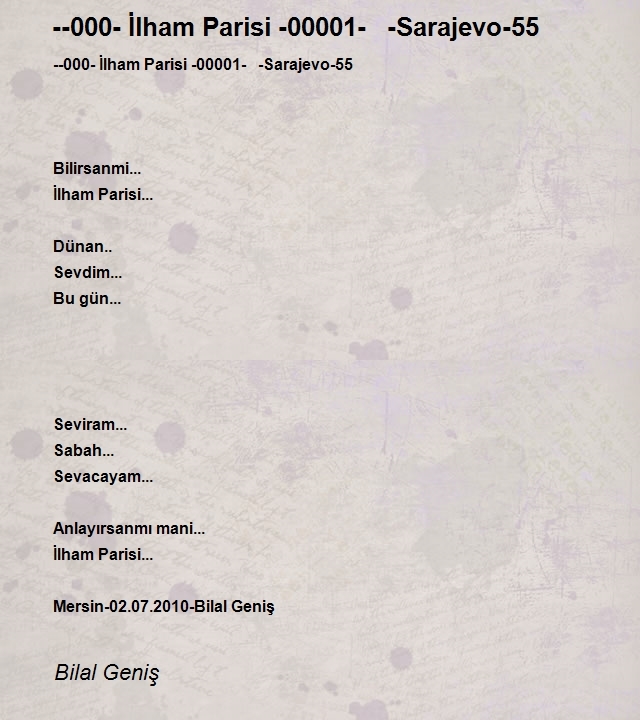 Bilal Geniş