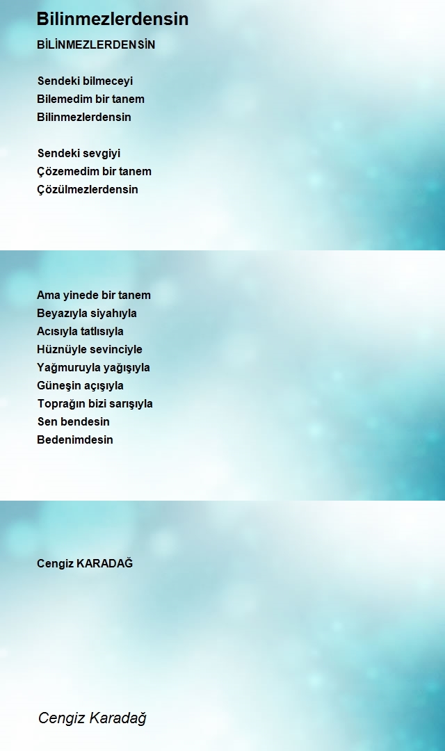 Cengiz Karadağ