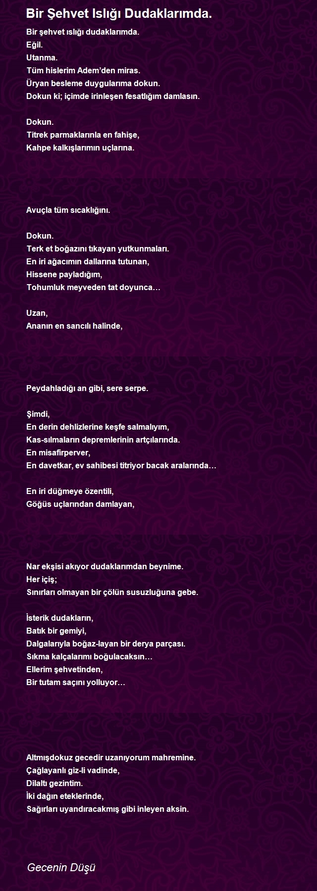 Gecenin Düşü