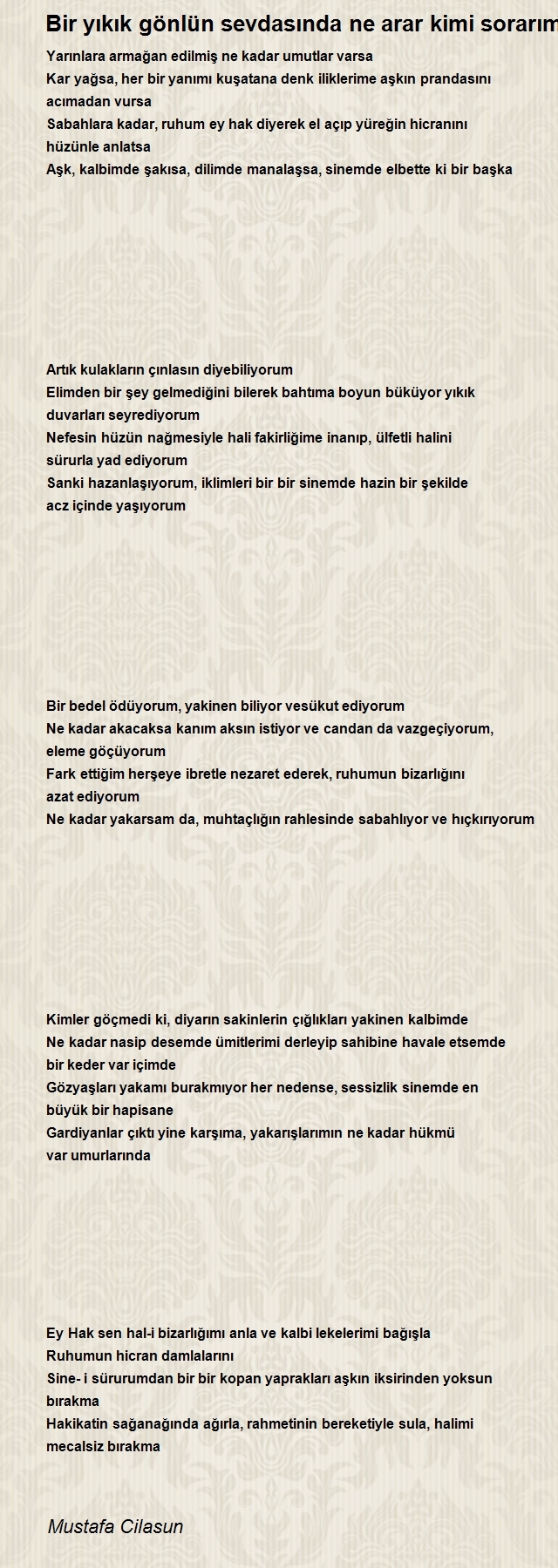 Mustafa Cilasun