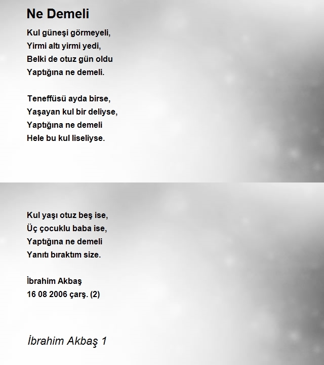 İbrahim Akbaş 1