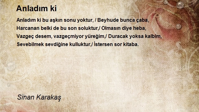 Sinan Karakaş