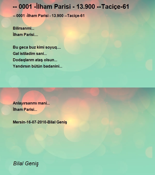 Bilal Geniş