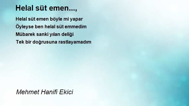 Mehmet Hanifi Ekici