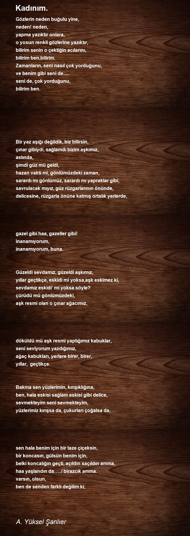 A. Yüksel Şanlıer