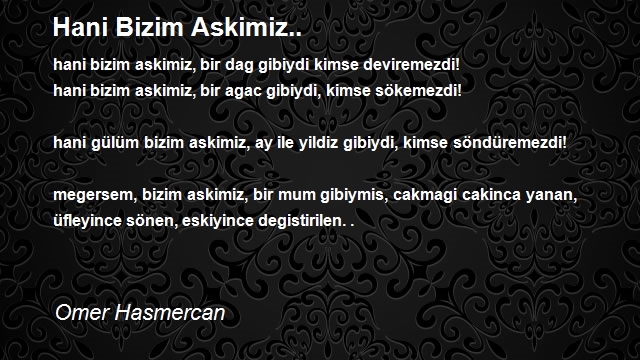 Omer Hasmercan