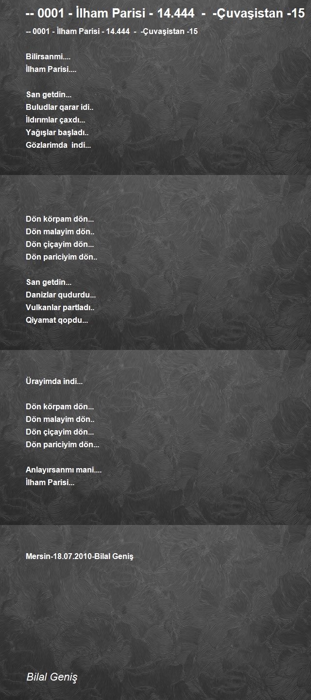 Bilal Geniş