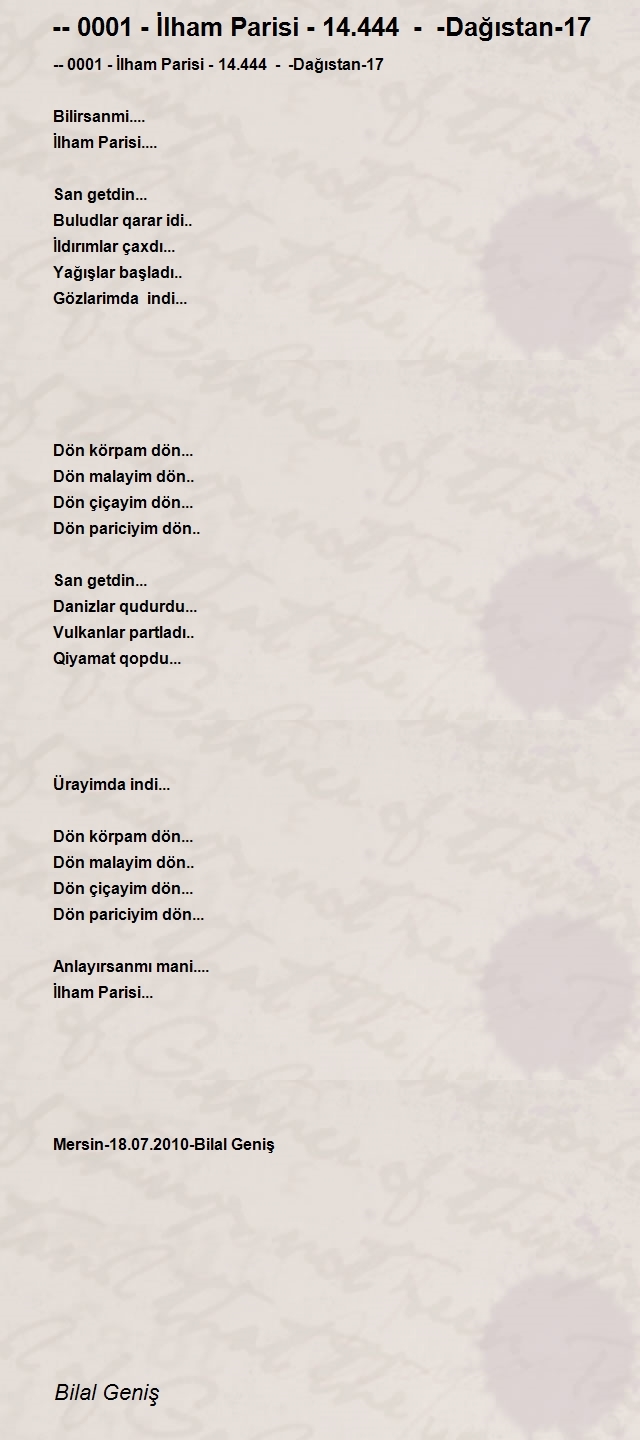 Bilal Geniş