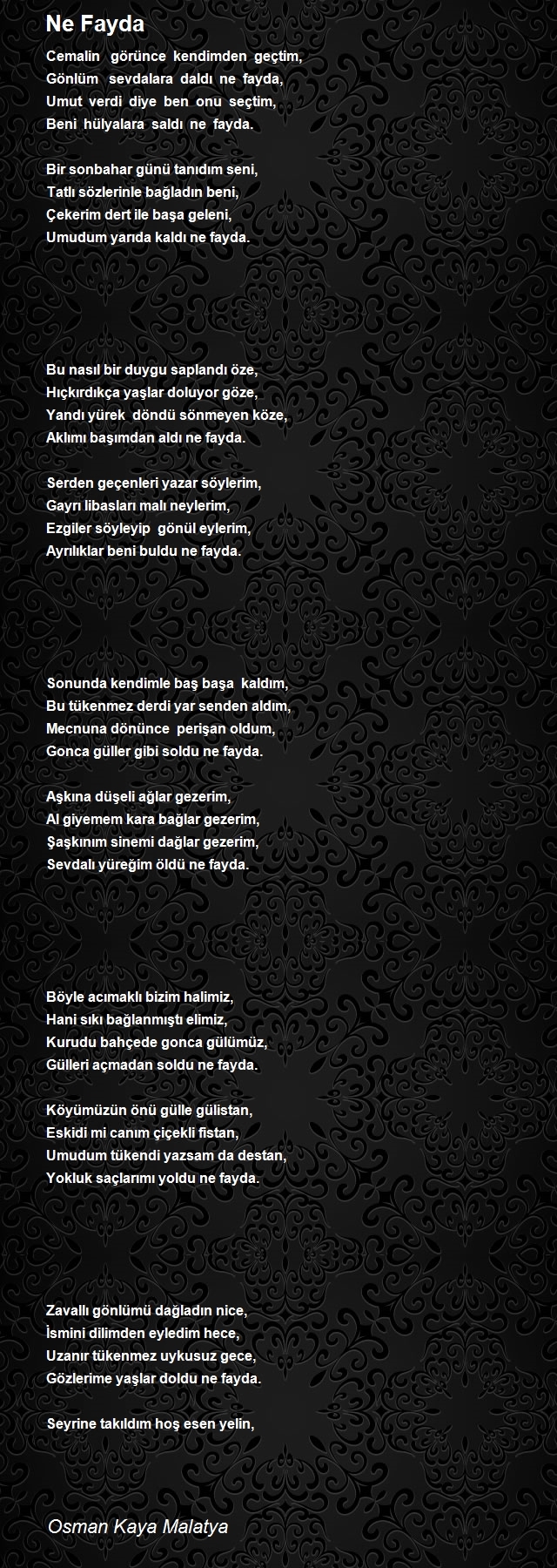 Osman Kaya Malatya