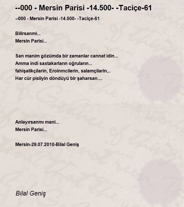 Bilal Geniş