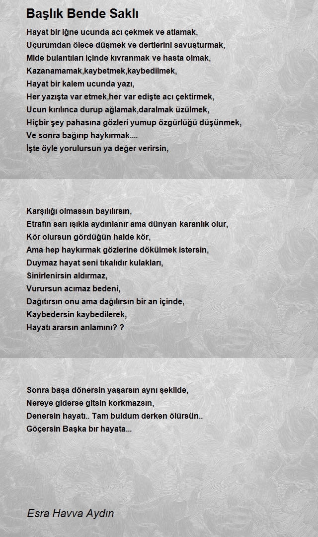 Esra Havva Aydın