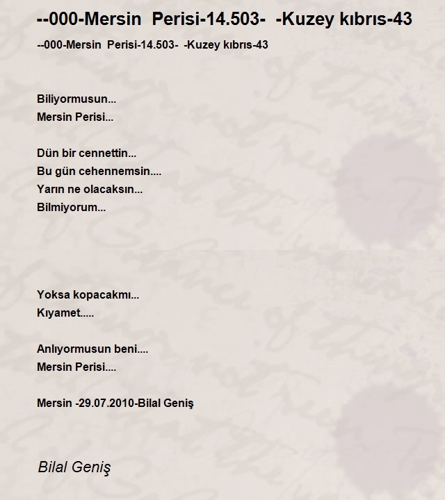 Bilal Geniş