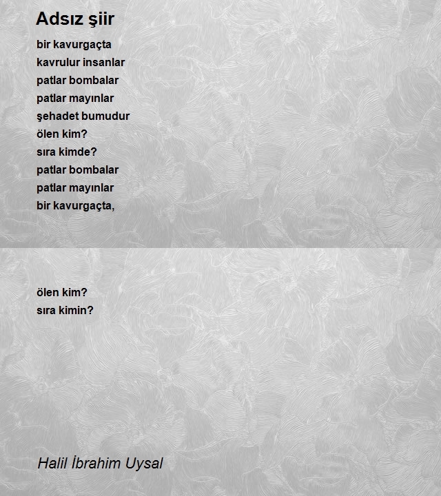 Halil İbrahim Uysal