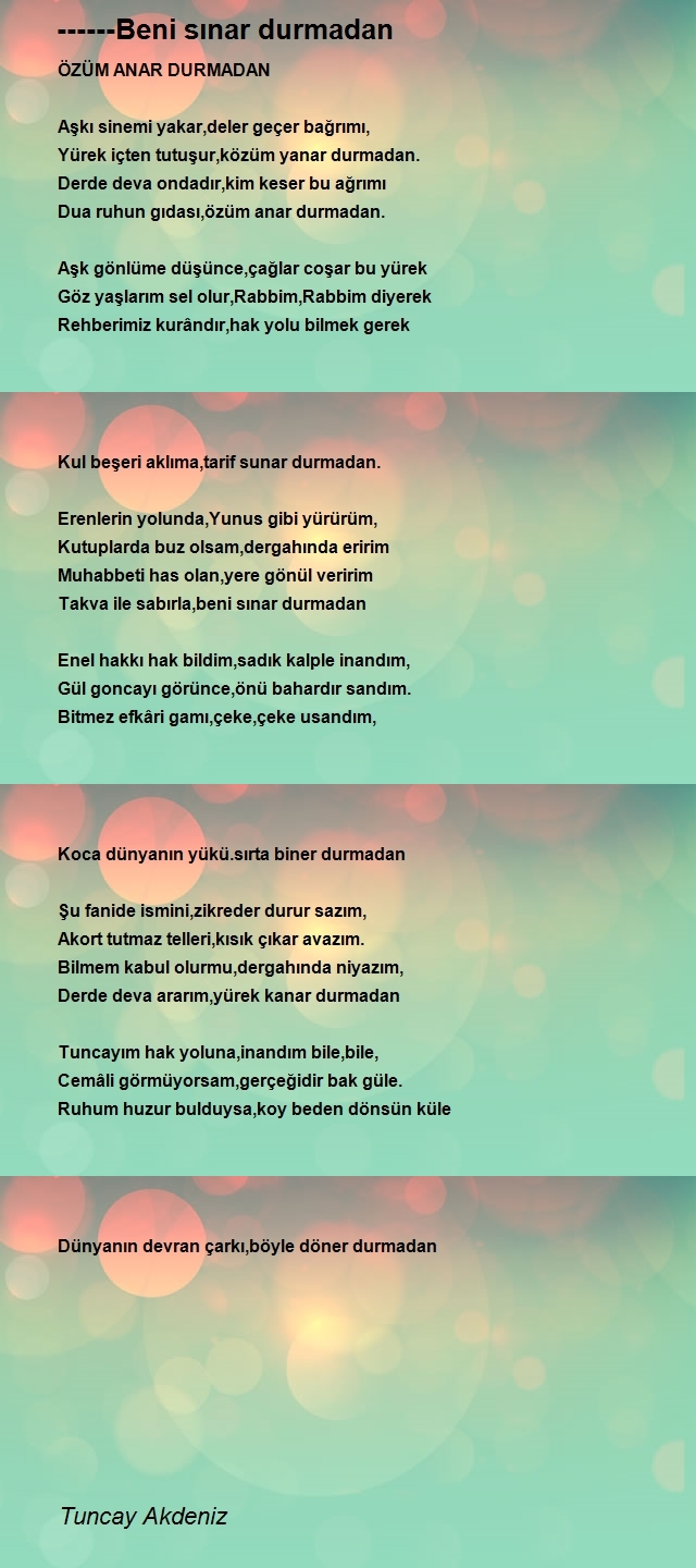 Tuncay Akdeniz