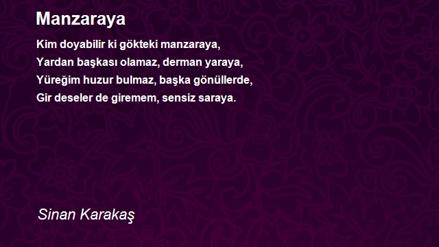 Sinan Karakaş