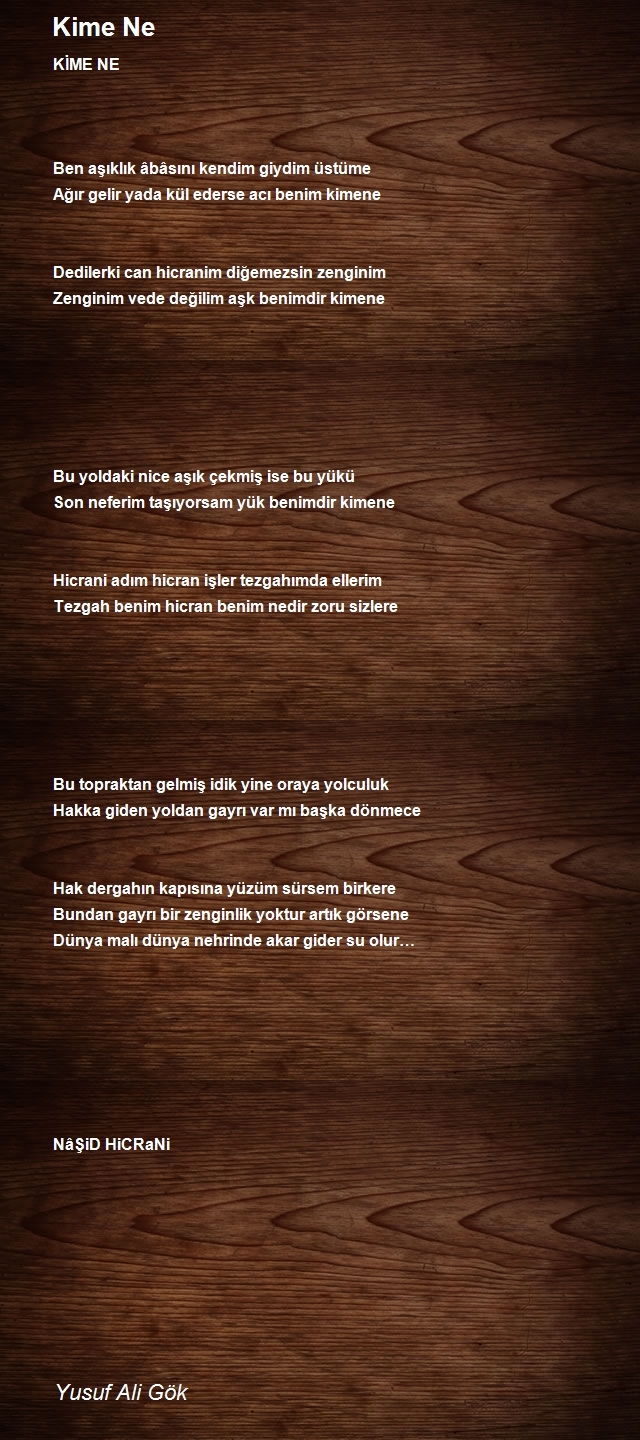 Yusuf Ali Gök