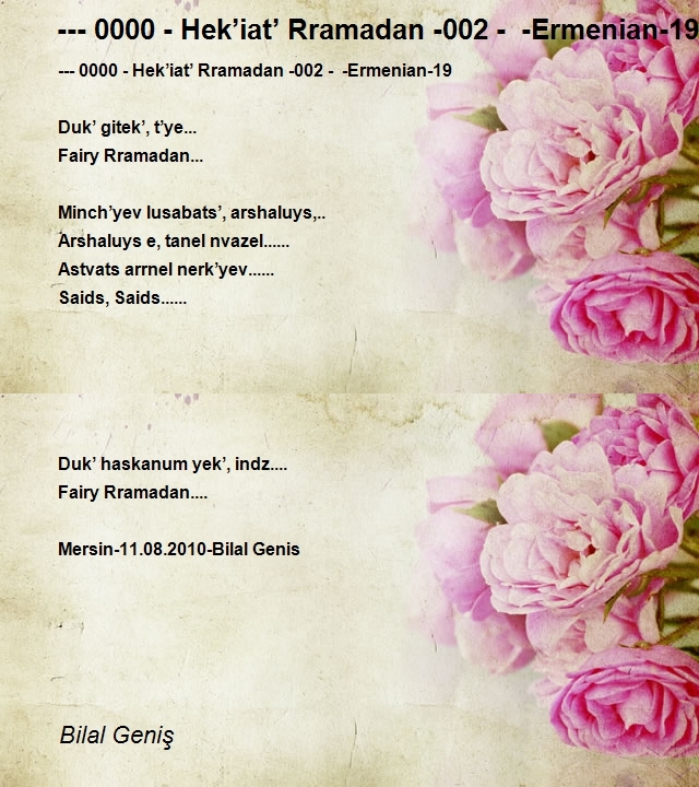 Bilal Geniş