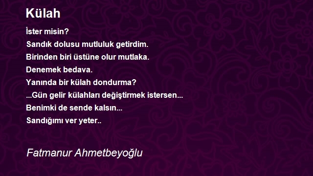 Fatmanur Ahmetbeyoğlu
