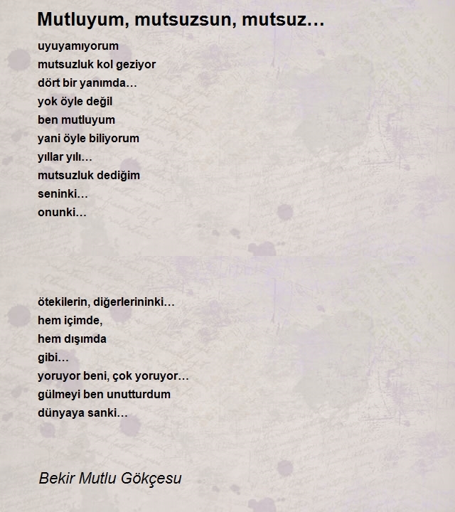 Bekir Mutlu Gökçesu