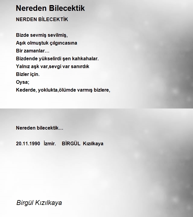 Birgül Kızılkaya