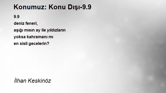 İlhan Keskinöz