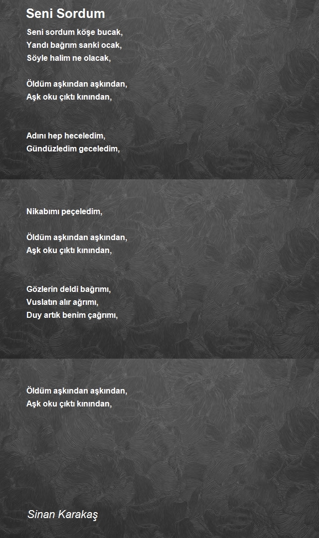 Sinan Karakaş