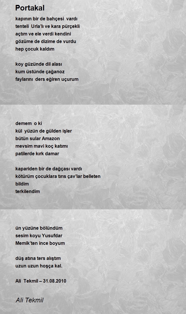 Ali Tekmil