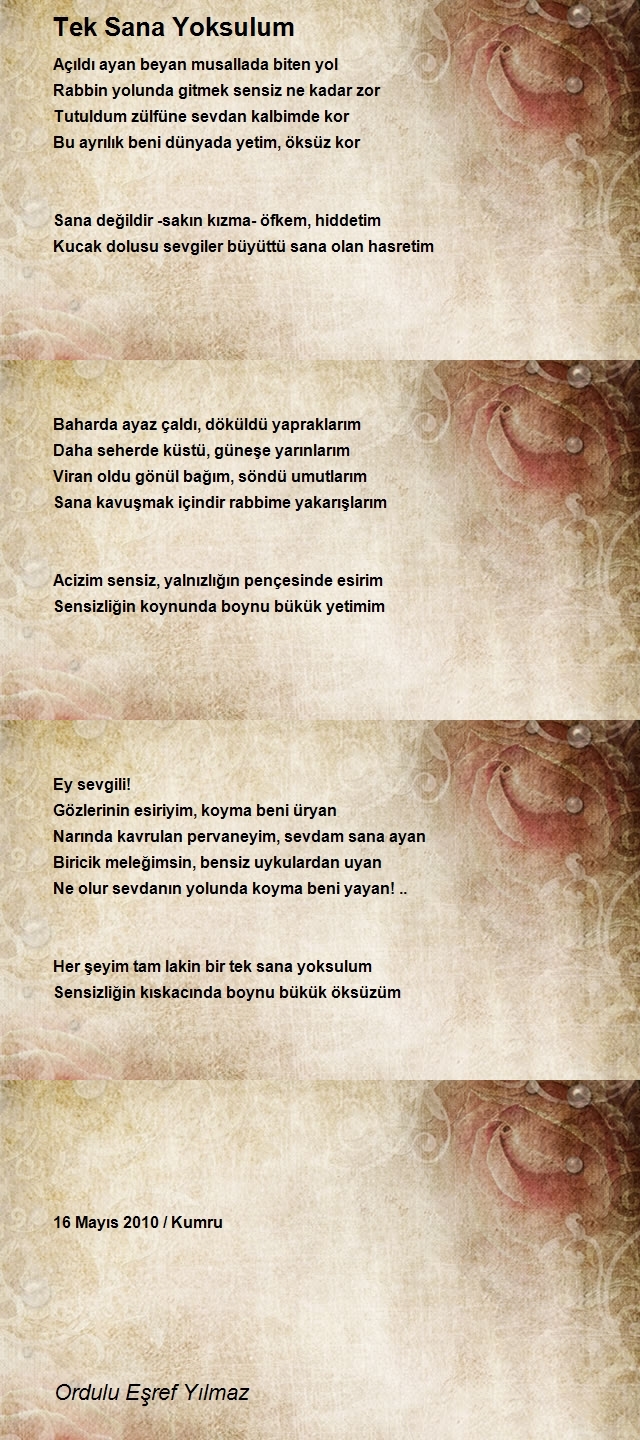 Ordulu Eşref Yılmaz