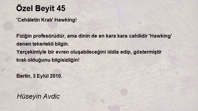 Hüseyin Avdic
