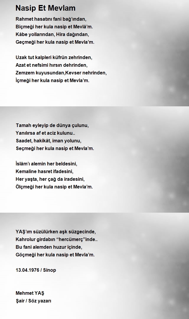Mehmet Yaş