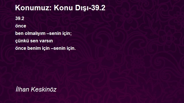 İlhan Keskinöz